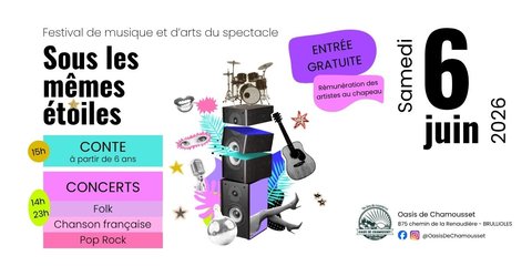 Festival Sous les mêmes étoiles — Oasis de Chamousset