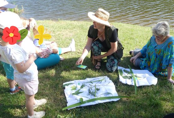 Atelier nature proposé par un partenaire de l'Oasis de Chamousset