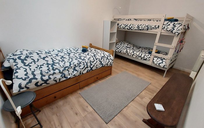Voir la photo de la chambre triple